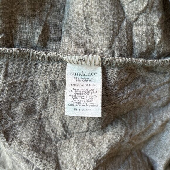 Sundance Top Blouse Size Small Boho Royal Rosie Crinkled Long Sleeve - Picture 8 of 9